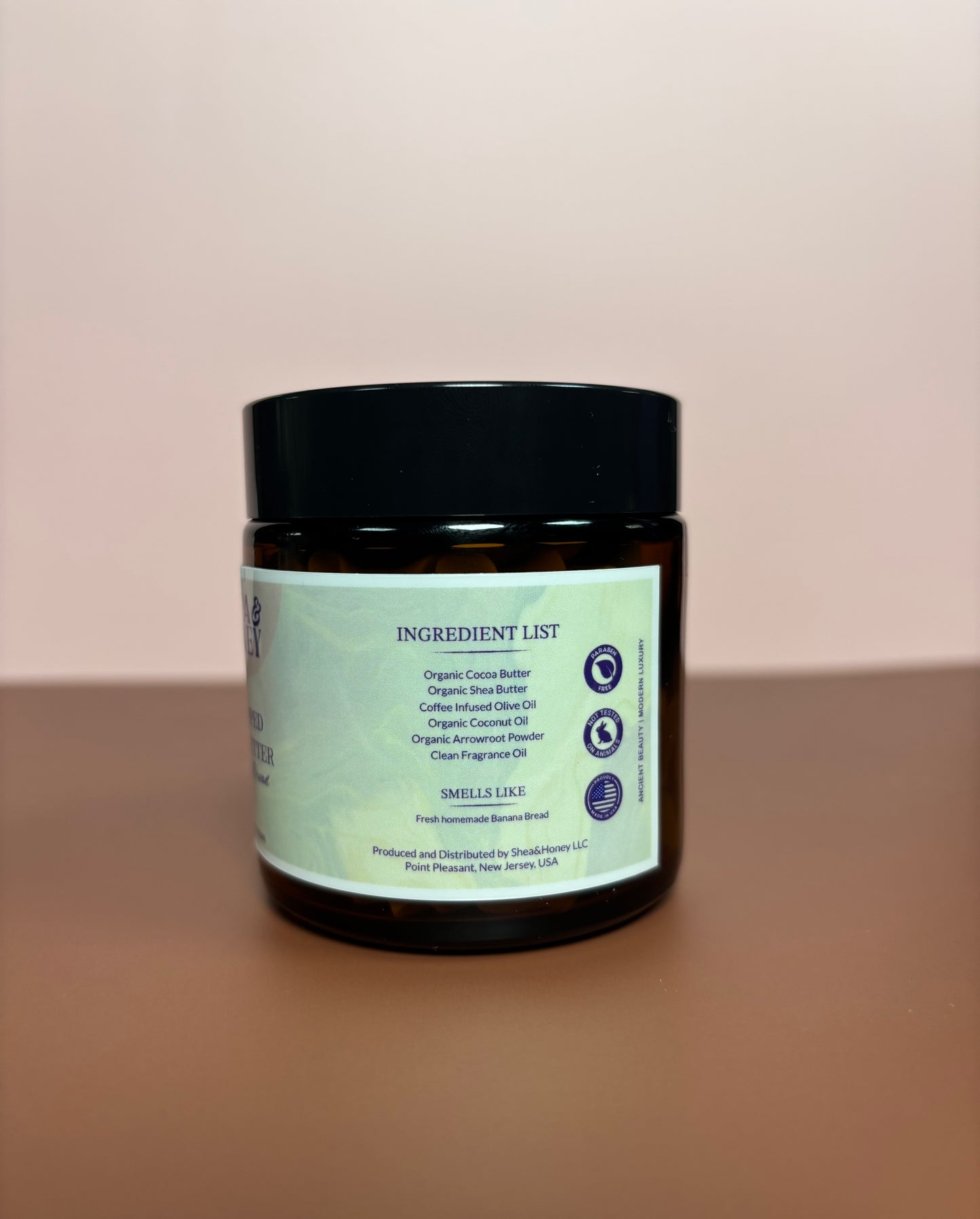 Banana Bread Handmade Olive Oil Whipped Body Butter