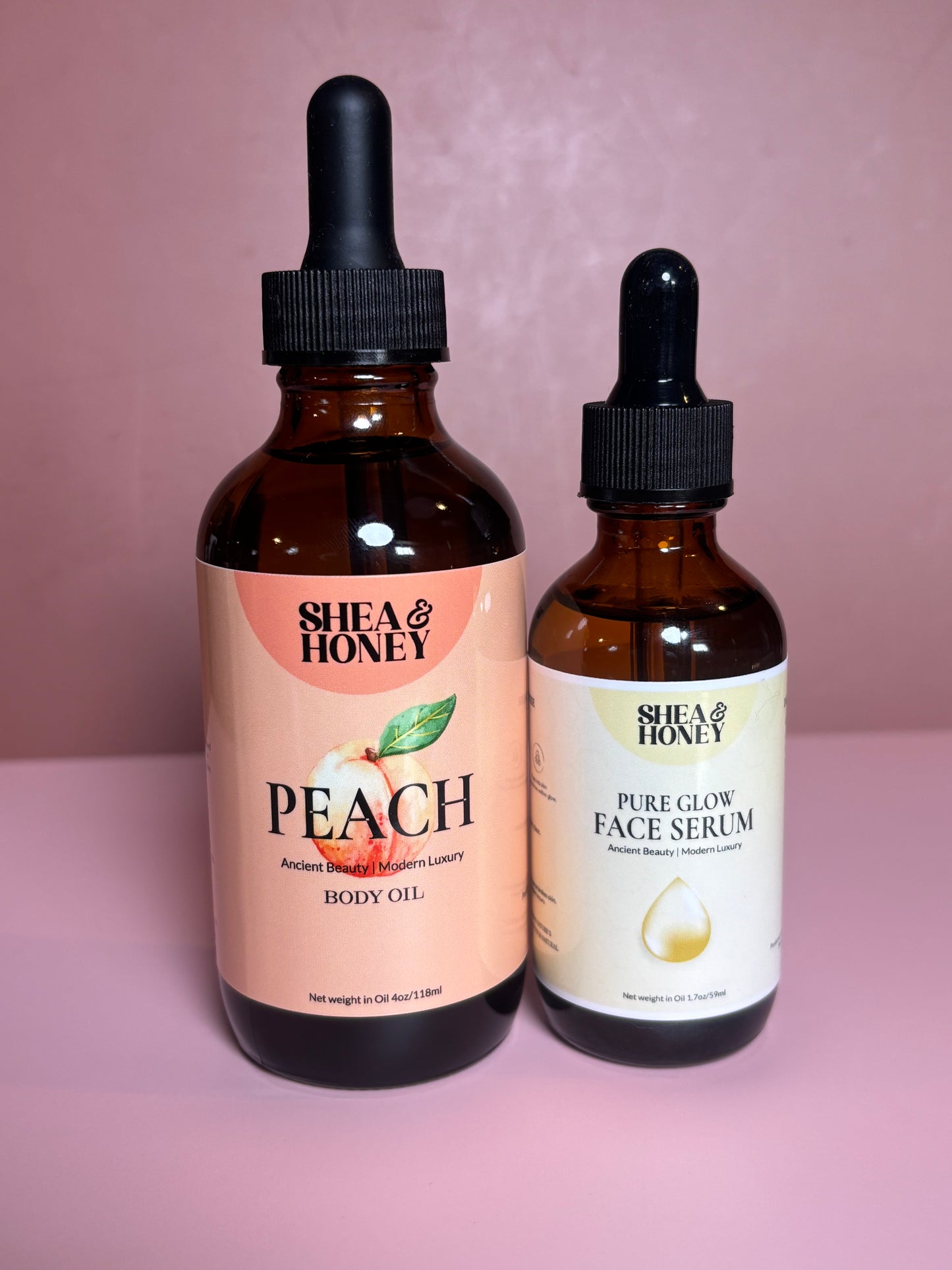 Peach Body&Face Serum Bundle
