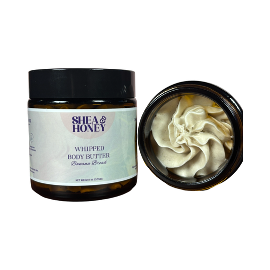 Handmade Olive Oil Whipped Body Butter – Banana Bread