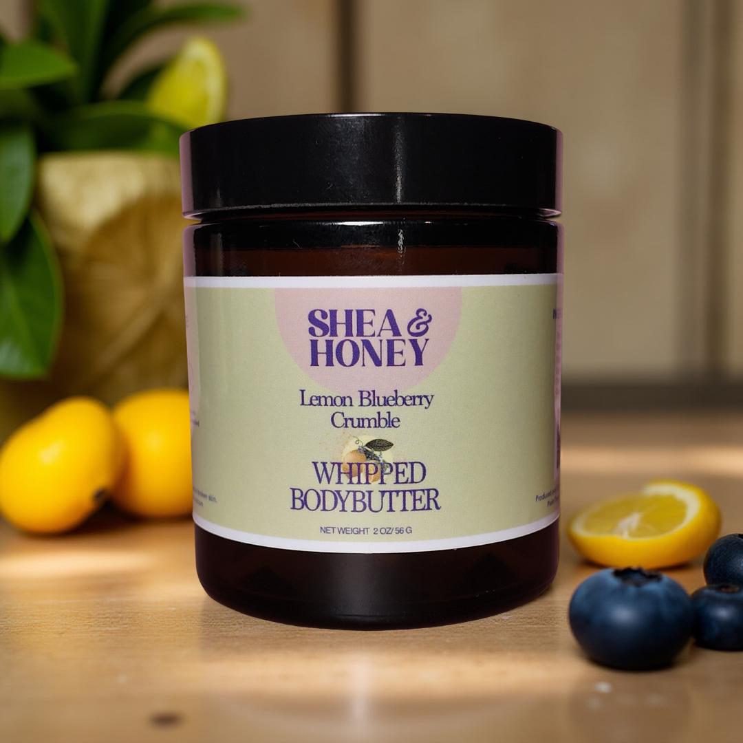 Lemon Blueberry Crumble Butter